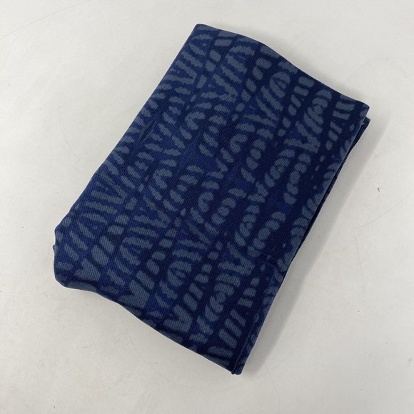 Spanx Women's Small Geo Stretch Pull On‎ Cropped Indigo Seamless Leggings - Picture 1 of 4